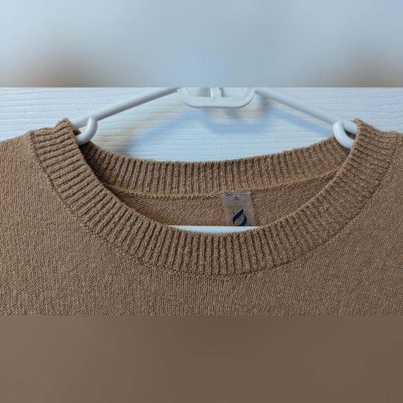Lou & Grey Loft Size XL Women's Chillout Sweater Camel Color - Picture 10 of 12